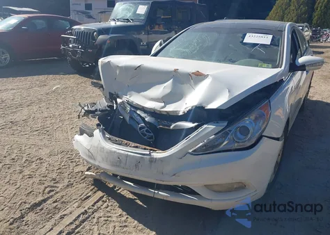 2012 Hyundai Sonata Limited z USA, uszkodzony, nr VIN 5NPEC4AC2CH382178